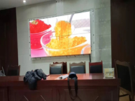 隆回三星液晶拼接屏安装案例展示46寸2x3